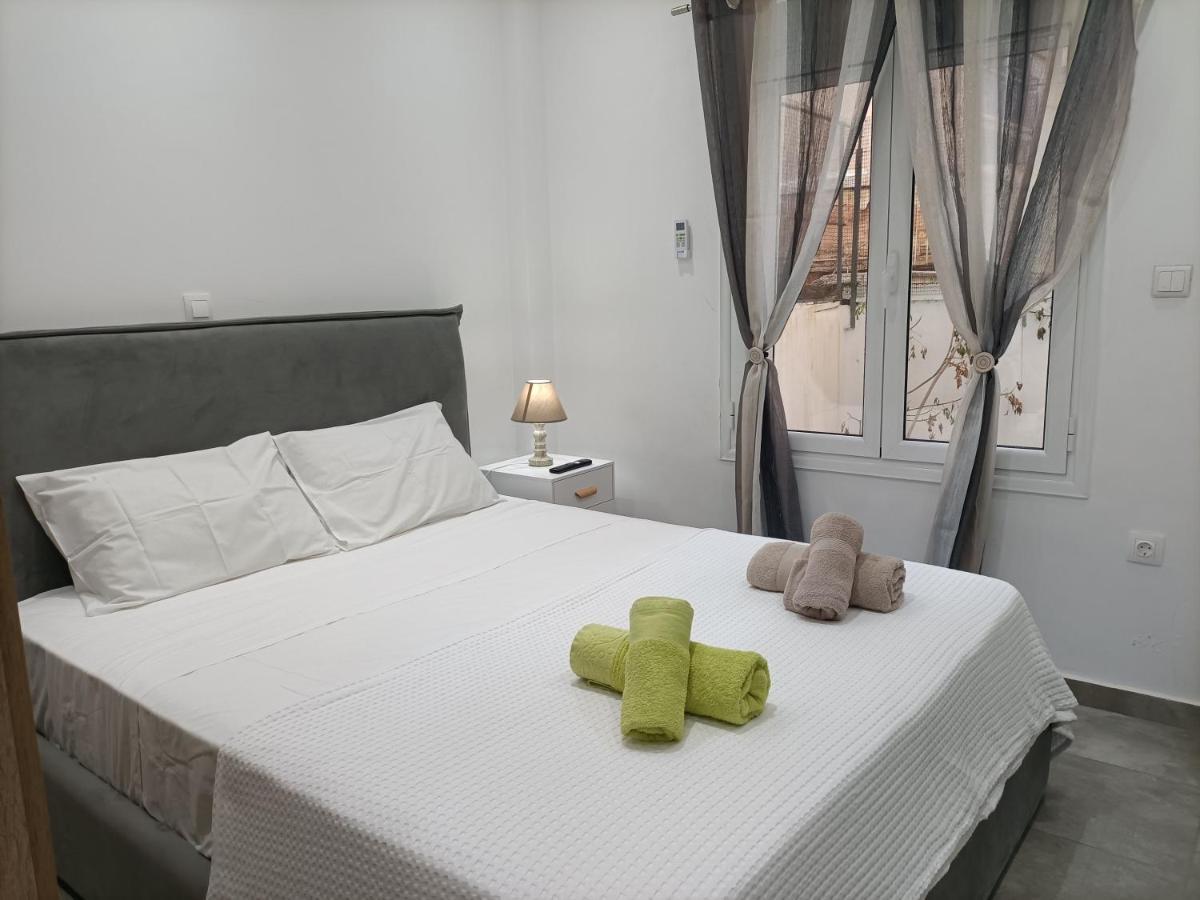 Travelers Tranquil & Chillout Apt Lägenhet Aten Exteriör bild